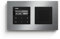 Gira Internetradio IP Set mit Lautsprecher und 2-Fach Rahmen Edelstahl/schwarz matt Badradio
