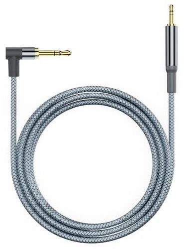 Bose - Adaptador de cable auxiliar de 2,5 mm a 3,5 mm, repuesto para auriculares estéreo macho a macho, compatible con Bose 700 QuietComfort QC45 QC35II QC35 QC25, auriculares, JBL, auriculares