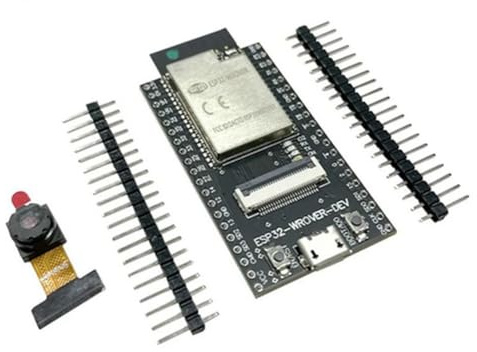 ESP32 CAM Development Board ESP32-WROVER-DEV CH340C WLAN- mit OV2640 Kamera ESP32-CAM ESP32-WROVER, langlebig, einfache Installation, kein Schweißen