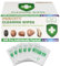Phirunty Lingettes de nettoyage pour appareils auditifs emballées individuellement - Lingettes auditives - Kit d'outils de nettoyage - Accessoires pour appareils auditifs - Convient à toutes les