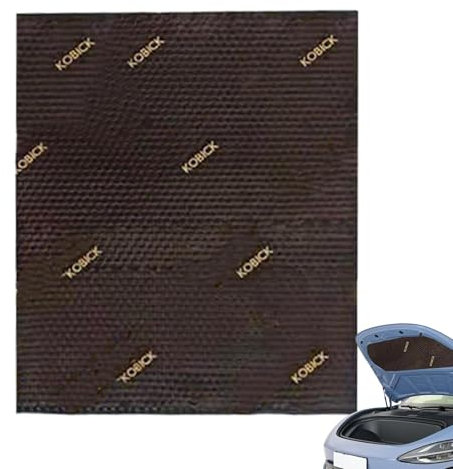 Auto Adhésif Isolation Phonique Voiture, Tapis Insonorisant en Butyle, Tapis Insonorisant pour Voiture, Coffre, Porte, Sol et Plafond