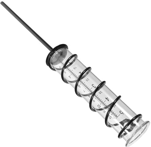 KITANDOVE Support de Pluviomètre de Jardin Élégant pour Pluviomètre Outil de Pluviomètre pour Une Collecte Facile des Eaux de Pluie Et Un Calcul du Débit