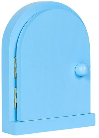 Hxyxbnhno Enchanting - Placa de salida de madera con forma de puerta para bebé, autoadhesiva, interruptor de luz, escudo protector