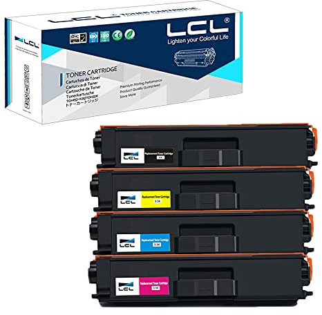 LCL Kompatibel Toner TN-321 TN-326 TN321 TN326 TN326BK TN326C TN326M TN326Y (Schwarz Cyan Magenta Gelb) Ersatz für Brother HL-L8250CDN HL-L8350CDW MFC-L8600CDW MFC-L8850CDW MFC-L8650CDW DCP-L8400CDN