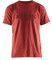 T-shirt BLAKLADER Imprimé 3D T.L - ROUGE BRIQUE - 353110425909-L