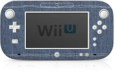 Skin kompatibel mit Nintendo Wii U Gamepad Folie Sticker Schiff Moin Jeans