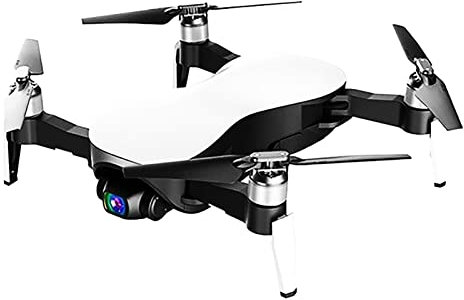 LZYLZF Droni con La Telecamera, Drone con Fotocamera Professionale Dual HD 4K, Quadricottero Pieghevole, Ritorno con Una Chiave, Follow Automatico, Gimbal brushless a 3 Assi(Color:B)