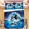 ZMDQD Bettwäsche 135x200 Doppelter Orca, 110gsm Mikrofaser Bettbezug - 1 x Bettbezüge mit Reißverschluss + 1 Kissenbezug 80x80 cm Für Kinder Jungs Mädchen