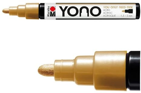 PAINT IT EASY NEU Stift Marker, 1,5-3,0 mm, Gold