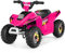 COSTWAY 6V Elektro Kinderquad 2,8-4,6 km/h, Mini Elektroquad, Kinderauto, Kindermotorrad, Kinder Quad, Elektroauto für Kinder ab 3 Jahren (Rosa)