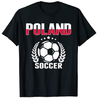 Polen Fußball-Fans Trikot – stolze polnische Fußball-Fans T-Shirt