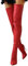 Minetom Damen Winterstiefel Overknee Hohe Stiefel Winter Lange Stiefel Mit Reißverschluss Oberschenkel Hohe Schuhe Stiletto High Heels Lang Boots A Rot 38 EU