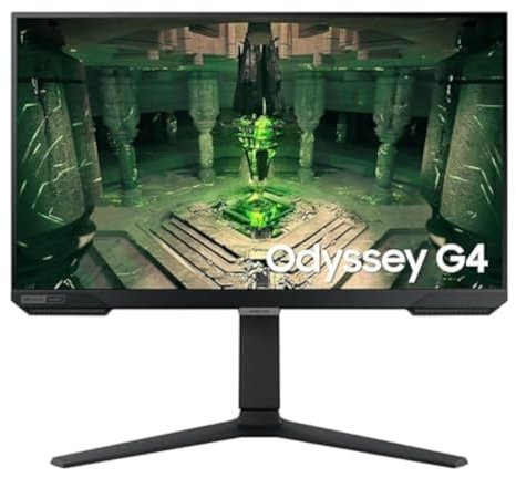 Samsung Odyssey G4 LS25BG400EUXXU 25 240Hz 1ms IPS Full HD Gaming Monitor - 240Hz, 1ms, 2xHDMI, Displayport, Height Adjust (Renewed)