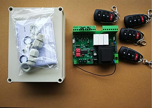 Apriporta per garage 220 CA GARAGGIO GARAGGIO GARAGE OPERCHER OPERINATORE MOTORE ARCHINANTE NC Controller elettronico scheda elettronica for apriporta automatica (Color : Kit 4)