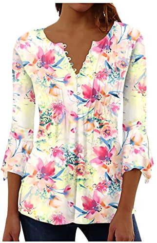 LSAltd Generic Wickelshirt Baby Filzrock Damen Winter Sportleggins Ausgefallene Jacken - Golf Bluse Tailliert Damensteppwesten Lang Leinen Tunika Langarm 44 Fluegelaermel Blau, 8-hot Pink