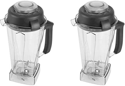 Ranber 2 recipientes mezcladores de 64 onzas, para piezas de batidora