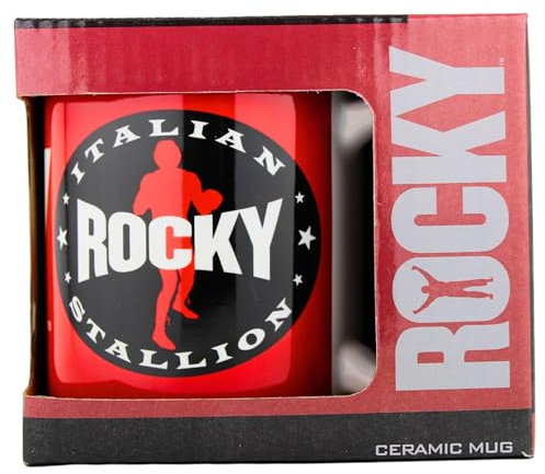 Rocky Balboa The Italian Hengst, Keramik-Trinkbecher, 350 ml, Rot