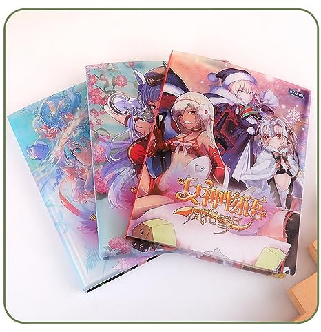 Goddess Story Waifu Cards Anime Trading Cards - Goddess Story TCG CCG Booster Box - Anime-Sammelkarten (180 Karten) (Collection Book)