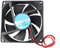 Jopto Mini Brushless Silent Cooling Fan 80x80x20mm 8020 DC 24V Fan With 2 Pin Terminal Compatible With 3D Printer PC CPU Computer Cases Router TV Box DVR For DIY With 28cm 11.02inch Cable