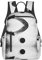 MDATT Eishockey-Rucksack, leicht, mit 1 Hauptfach, Schultertasche, Wandertasche, Schwarz, Einheitsgröße