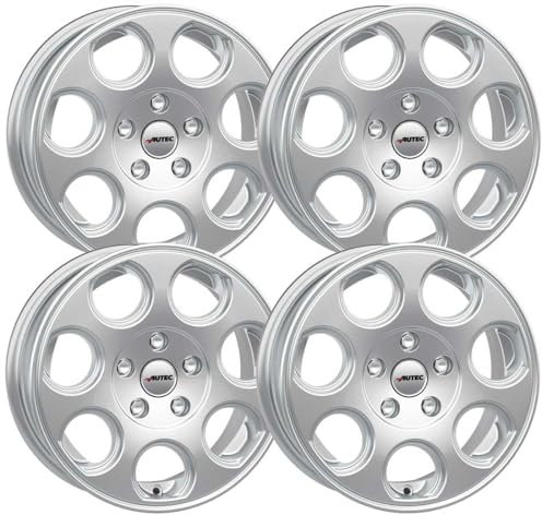 4x AUTEC Felgen Alufelgen YUNA 6.0x15 ET30 5x112 Brillantsilber kompatibel mit Caravan/Anhänger (Trailer) Caravan/Anhänger (Trailer)
