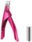 Qianyu Coupe-ongles pour acrylique, coupe-ongles professionnel, avec mesure de la longueur, faux ongles, réglable, en acier inoxydable, outil de manucure pour salon de maison, art artificiel, ongles