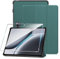 Heioloo Hülle für oneplus pad 2/Oppo pad 3 pro Schutzhülle mit Auto Schlaf/Wach, mit [1 Stück] Panzerfolie Schutzfolie, [PU Leder] [Schutzhülle Ultradünne][Standfunktion] [Anti-Kratzen] Grün