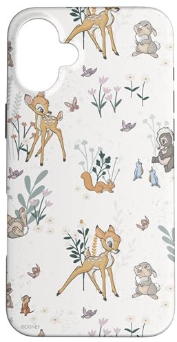 Disney Bambi and Thumper Floral Case for iPhone 16 Plus