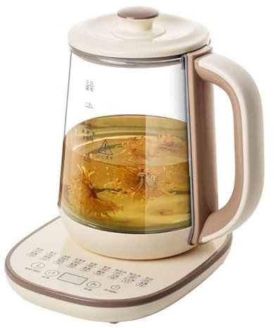 OFNHJK Smart Hot Tea Maker, 1.8L Electric Kettle Pot, Health Pot with Temperature Control and Tea Keep Warm, 18 Functional Procedures, for Tea, Coffee and Boiling Water