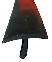 T-förmiger Spaltdichtungsstreifen aus Silikonkautschuk, T-Typ, Grabenabdeckung, Dekorstreifen, Wintergarten, Solarpanel, universelle Tür-/Fenster-Dichtungsleiste, T-101 28 x 18 mm, 2 m