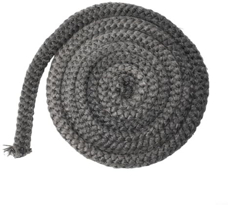 Holzofentürdichtung Fiberglasschnur für Kamine und Kamine (14 mm)