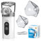 Portable Nebuliser Machine for Adults and Kids, Handheld Nebuliser Inhaler with Digital Display, Spray Nebuliser with Charging Function and Automatic Cleaning Functions Suit for Home and Travel