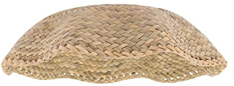 Healifty Abat-Jour Tissé Suspendu en Rotin Housse de Lampe de Lustre en Paille Abat-Jour Décoratif pour Salon et Chambre Structure Robuste Facile à Installer