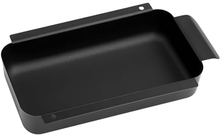 DSLKGWE Non-stick Bbq Grease Tray, Grill Drip Pan Collector Replacement, Stainless Steel Oil Catcher Collection Box for Most Barbecue Grills, Surface Easy Cleaning, Heavy Duty and