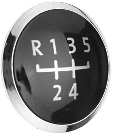 Chrom Gear 5 SPEED rund Shift Knob Gap für VW Volkswagen Transporter T5