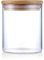Xtulina Glass Airtight Food Storage Container Canister Jar with Bamboo Lid (750ML)