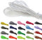 Roban Fashion 10 m elastische Gummikordel 3mm Gummischnur Elastische Kordel Hutgummi Auswahll aus 32 Farben,Weiß