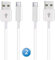 ino 2X Typ-C 100 cm Kabel USB-C Daten und Ladekabel für Samsung Galaxy A90 A80 A74 A70 A71 A56 A55 A51 M51 A42 A41 A40 A32 A31 M31s A30 A33 A34 M30 s A21s A25 A13 A14 A16 S21 S22 S23 FE S24 S25 S20FE