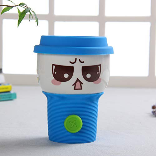 Creative Button Mark Cup Paar Tasse Wasser Tasse 301-400Ml Ups
