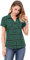 Allegra K Chemise boutonnée à Carreaux décontractée pour Femme Vert S