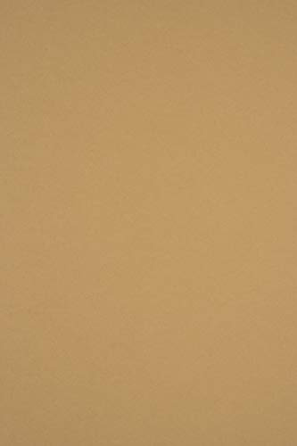 Netuno 100 Blatt Tonpapier Hell-Braun DIN A4 210× 297 mm 115g Sirio Color Bruno Bastel-Papier bedruckbar bunt A4 Ton-Zeichen-Papier Tonpapier Karten farbig zum Basteln Drucken Zeichnen