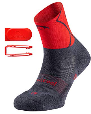 Lurbel Calcetines Deportivos Track Rojo