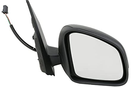 Johns, Außenspiegel rechts Beifahrerseite, schwarz, kompatibel zu Smart Fortwo/Forfour (453) 07/14-