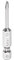sourcing map Y3 Tri-Point Screwdriver Bit 1/4 Hex Shank 2 Length Magnetic Y Type Screw Driver Power Tool