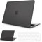 NPUOLS Protective Case for MacBook Air 13.6 Inch 2025 2024 2022 Model M4 A3240 / M3 A3113 / M2 A2681, Thin Matte Hard Shell with Ultra Thin TPU EU Keyboard Cover - Black