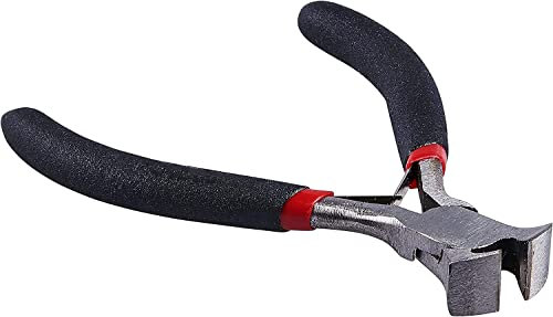 Mr. Gadget's Solutions® Mini Top Cutter Plier with Spring, DIY Models Modelling Wire Cutter Nipper Hobby Work Beading Tool
