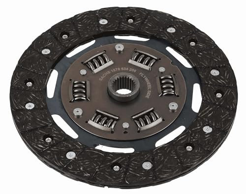SACHS 1878 634 206 Kupplungsscheibe Kompatibel mit Volkswagen Lupo I (6X1, 6E1) 1998-2005 und Andere Fahrzeuge
