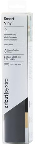 Cricut Vinilo, muestra clásica, 3 hojas, A4