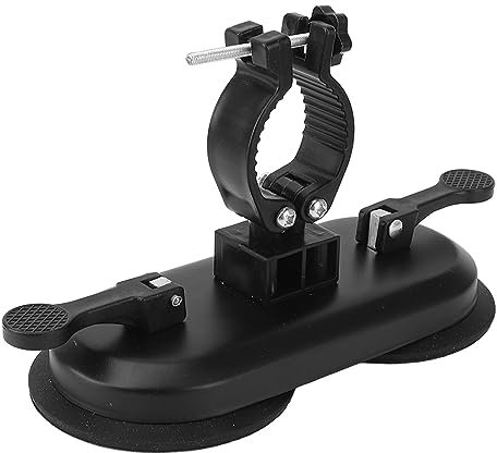 Hands Free Massage Gun Holder for Back with Vacuum Suction Cup Mount, Self Massage in Hard-to- Areas, Suitable for Most Massage Guns