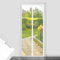 DESIGN4DOOR Zanzariera Magnetica 80 x 210 cm per Porta Finestra, Ultima Versione di Tenda Zanzariera con Magneti, Proteggete la Vostra Famiglia Dalle Zanzare, Bianco
